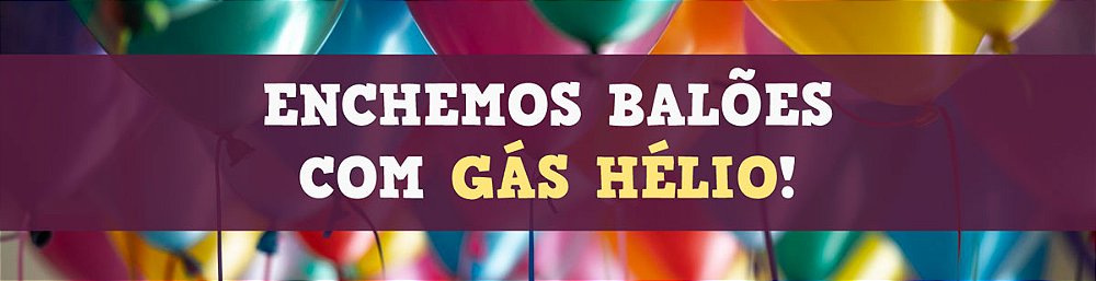 A Loja do Abençoado Enchemos Balões com Gás Hélio em Santo André
